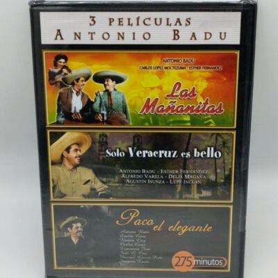 Antonio Badu - Las Mananitas / Solo Veracruz es Bello / Paco el Elegante (DVD )
