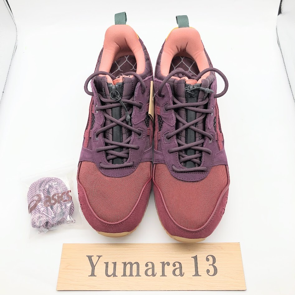 Pre-owned Asics Gel-lyte 3 Og Bordeaux Wine 1203a578-600 Men's Size In Red