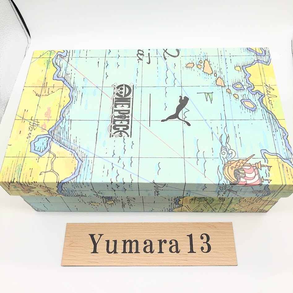 Pre-owned Puma One Piece ×  Suede Lufy Gear 5 "feather Gray 396524-01 Men's Size