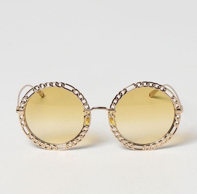 GUCCI GUCCI GG1113S-001-53 GOLD SUNGLASSES