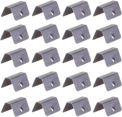 AOTISBAO 20 Pcs Wind Deflector Clips Rain Eyebrow Clip Car Accessories Wind/Rain