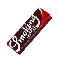 25x Smoking Liquorice Lakritz kurzes Zigarettenpapier regular papers