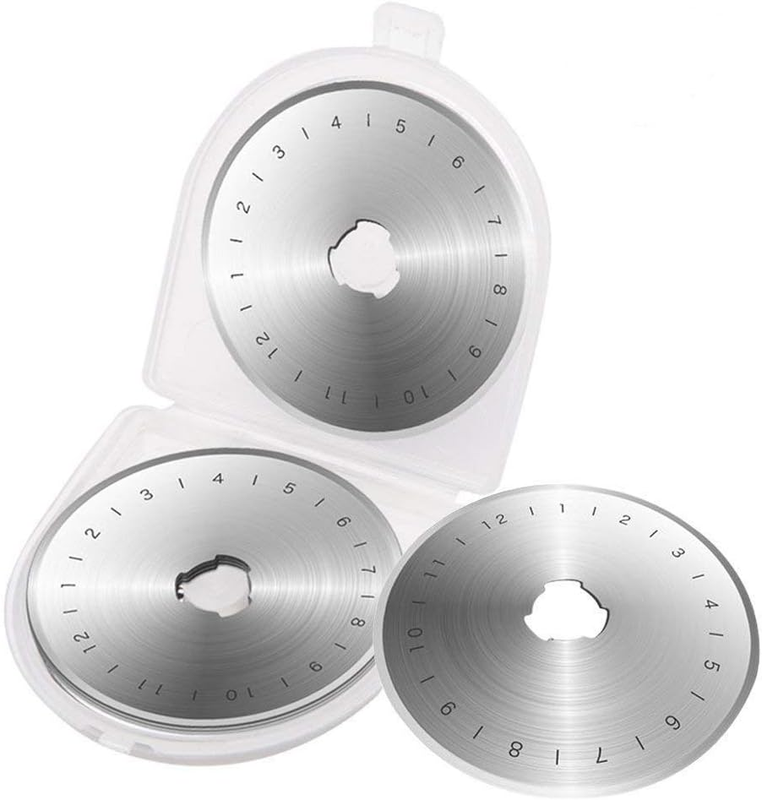45Mm Steel Rotary Cutter Blades 10Pcs Scale Fits Fiskars/Truecut