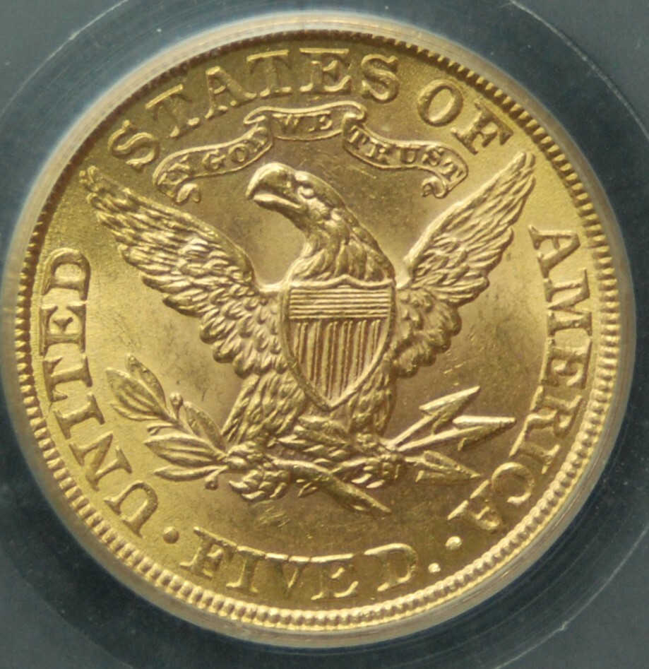 1900 $5 Gold Liberty Half Eagle, MS, BU  Free Shipping