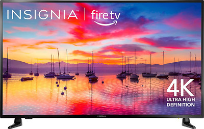 Insignia 4K LED Smart TV w/ Fire TV & Alexa 65'', 55'' or 43'' Ultra HD Wi-Fi Ready