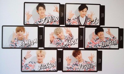 Full Set Got7 Laugh Laugh Laugh Japan Official Photo Card Photocard Mark Jackson