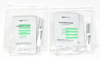 Bioeffect EGF Eye Serum Imprinting Eye Masks Travel Set of 6