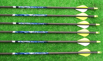 Easton Carbon Storm 500 Arrows 6 pk.- Cut To Length FREE!