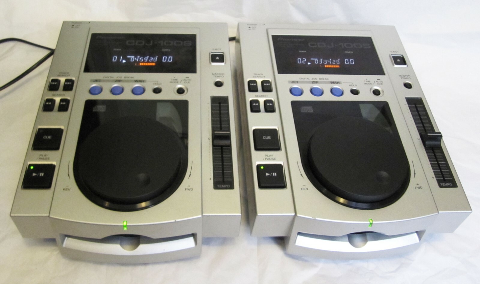 PIONEER CDJ 100 S - COPPIA LETTORI | eBay PIONEER CDJ 100 S - COPPIA LETTORI | eBay