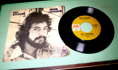 Cat Stevens A&M,''Moon Shadow'' 45 w/Picture Sleeve