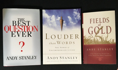 Lot 3 by ANDY STANLEY: The Best Question Ever? LOUDER THAN WORDS Fields of Gold