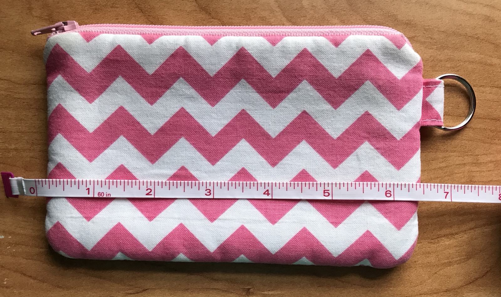 Chevron (Hot Pink) - iPhone, iPod, Cell Phone, Gadget Zipper Pouch