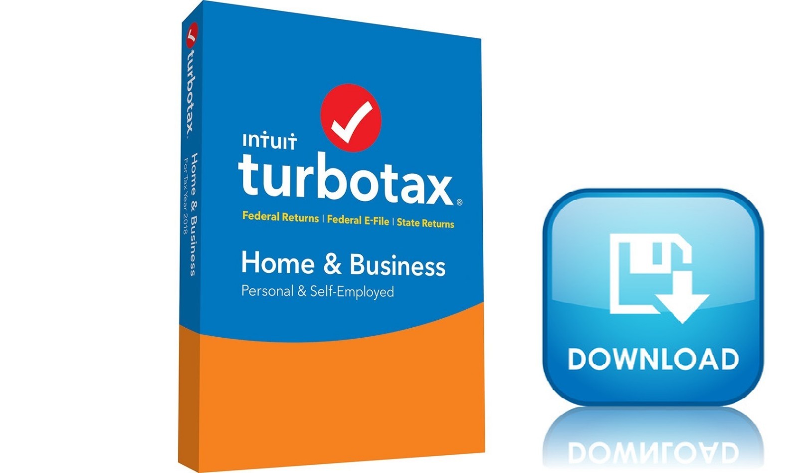 TurboTax Home & Business + State 2018 Tax Software [Download Version]