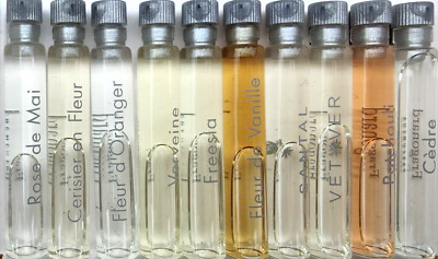 FRAGONARD WOMEN VINTAGE LOT BOX 10 MINIATURES 2 ML .07 oz DISCONTINUED VERY RARE