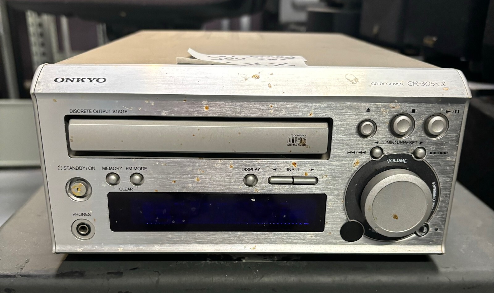 【希少機種】ONKYO CD RECEIVER SYSTEM CR-U3 ONKYO CD RECEIVER CR-U3 リモコン付｜Yahoo!フリマ（旧PayPay