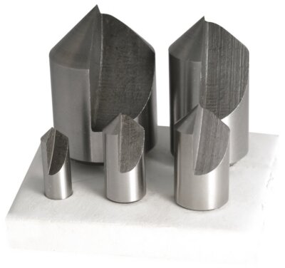 20000030 5 Piece 60 Degree1/4~1 Inch Hss Countersink Set