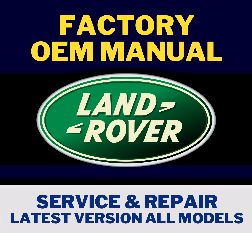 Land Rover Discovery 2012-2016 SERVICE REPAIR WORKSHOP