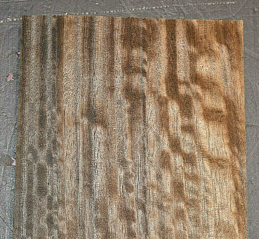 Fumed Eucalyptus Raw Wood Veneer 4 Sheets at  5 x 46 inches             G7633-25