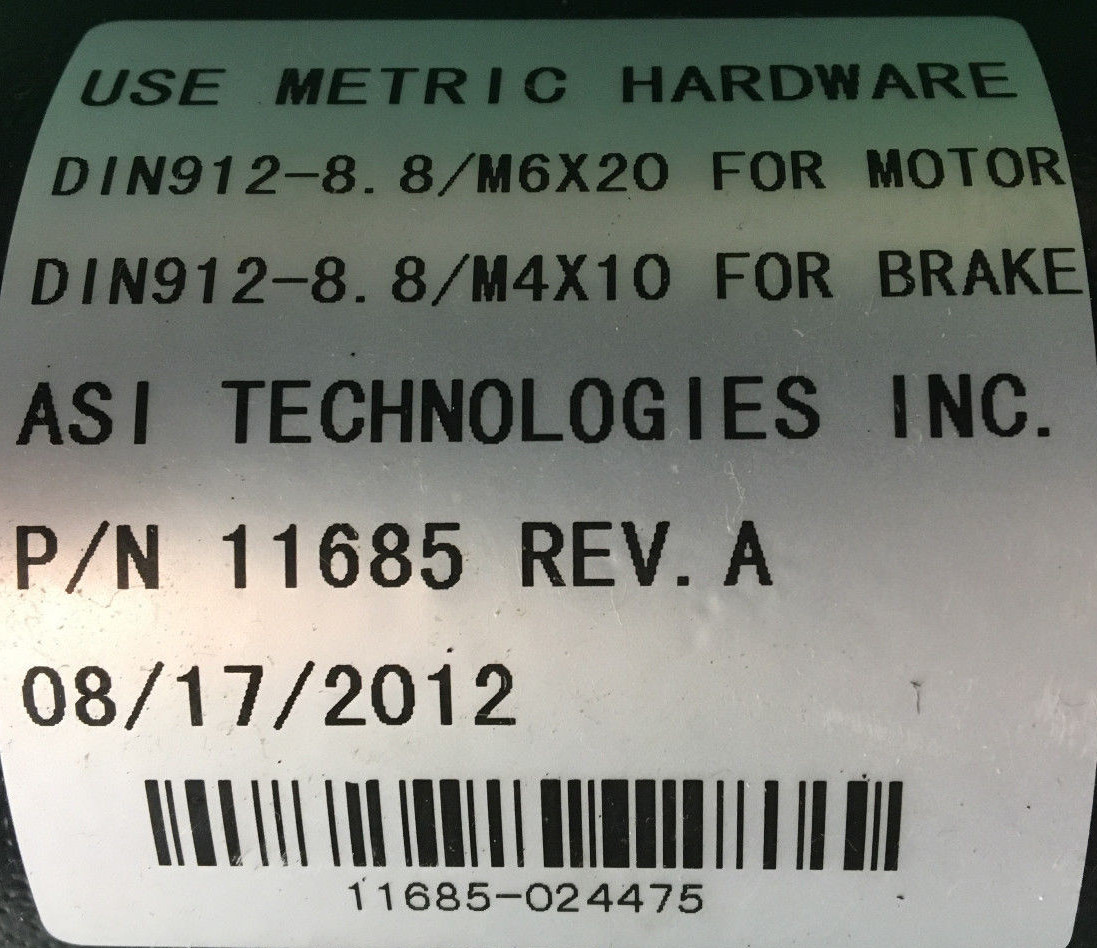 Motor and Brake Assembly for the Golden Technologies Companion. P/N: 11685 #C283