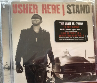 Usher - Here I Stand - BRAND NEW CD - with Hype Sticker