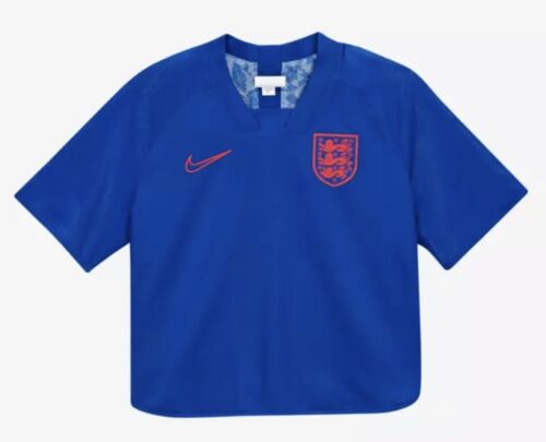 Nike England Reversible Soccer Top Blue White CI8414 Womens Si...