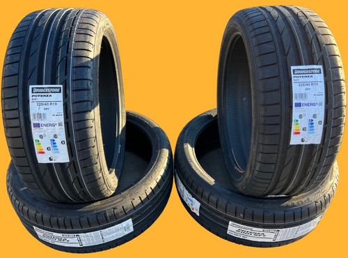 FOUR NEW 225/40R19 Bridgestone Potenza S001 RFT RSC Runflat