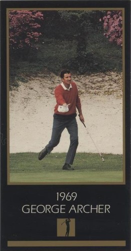 1993-98 Grand Slam Ventures Champions of Golf Masters Collection - George Archer #1969