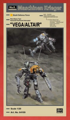 Hasegawa 64109 1/20 Maschinen Krieger ''VEGA/ALTAIR'' Interceptor-Ship from USA