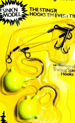   Northland 3/8 oz Sinking Model Fire-Ball Live Bait Jig Select Color 1 Package