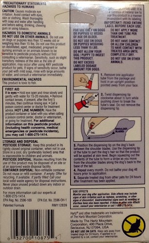 Hartz Ultra Guard Pro Triple Flea & Tick Drops Dogs & Puppies 15-30 lbs 3 month