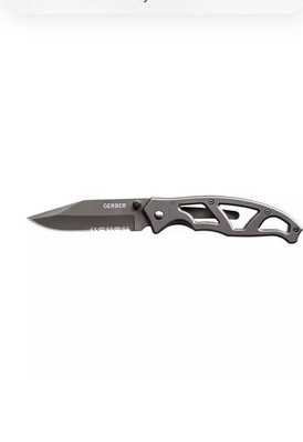 Gerber Paraframe  3'' Clip Point Blade Combo Edge Folding Pocket Knife