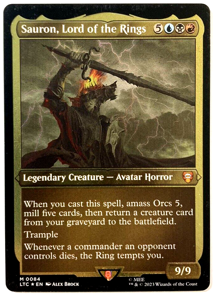 洋書 Tolkiens Middle-Earth and Monsters Card s-l400.jpg