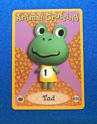 Nr. Mint Animal Crossing TAD e-Reader Card Nintendo Gamecube Series 1 2002 