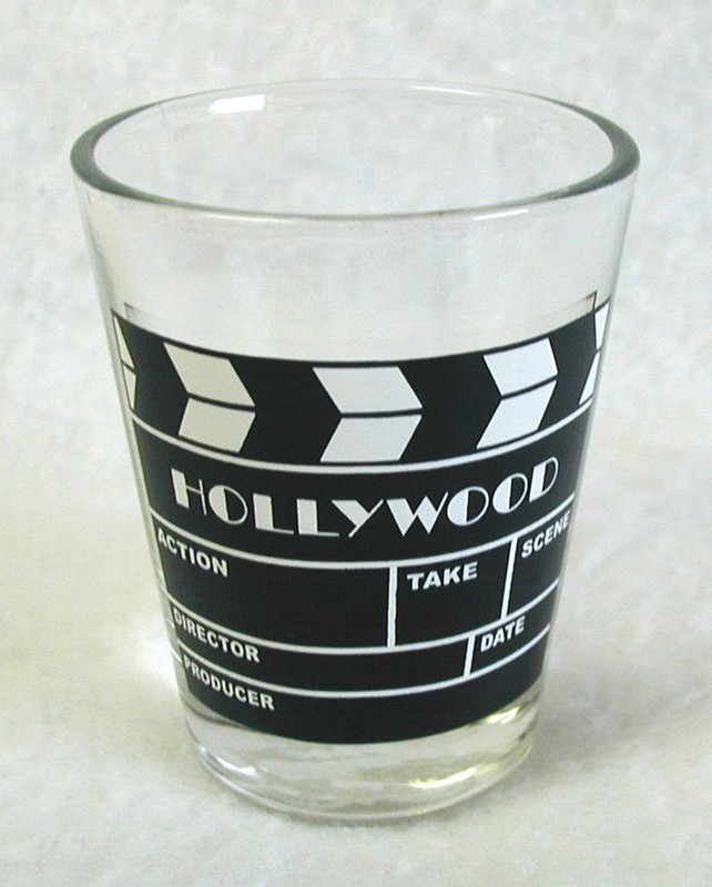 shooter杯,shooter new shot glass shooter hollywood art deco scene clapperboard 2-3