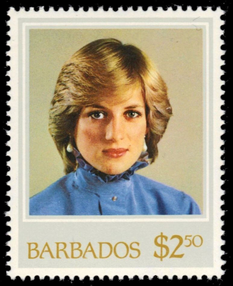 BARBADOS 588 - Princess Diana 21st Birthday 