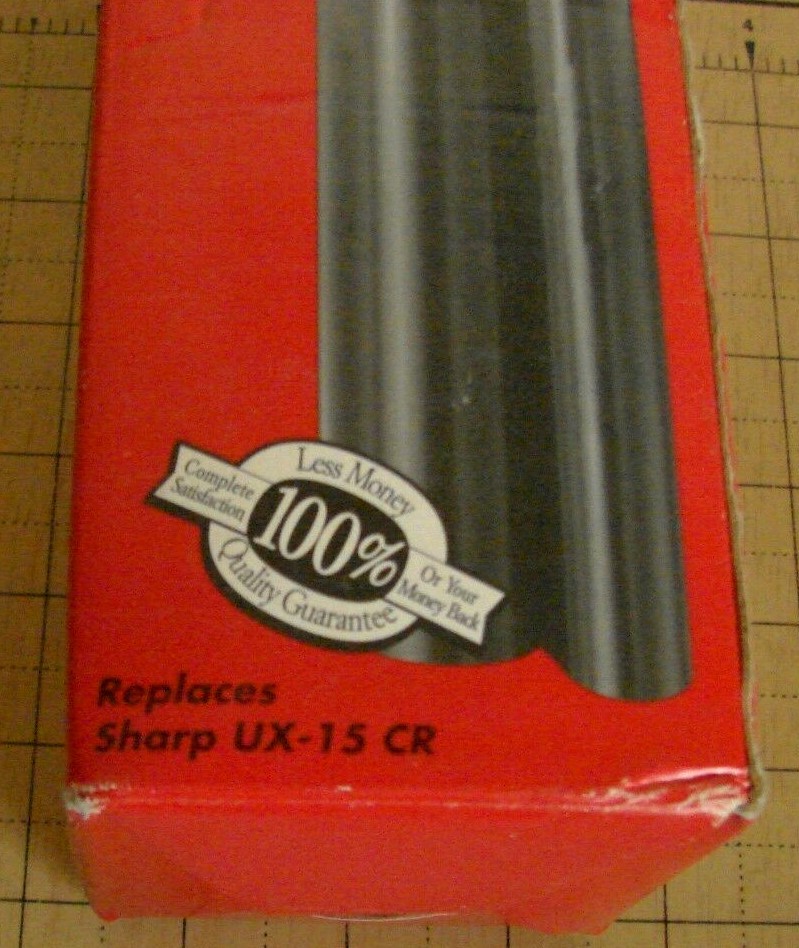 Fax Ribbon Sharp* FO 1650, UX 500,1000 & UX-15 CR Office Depot Brand(Black) NEW