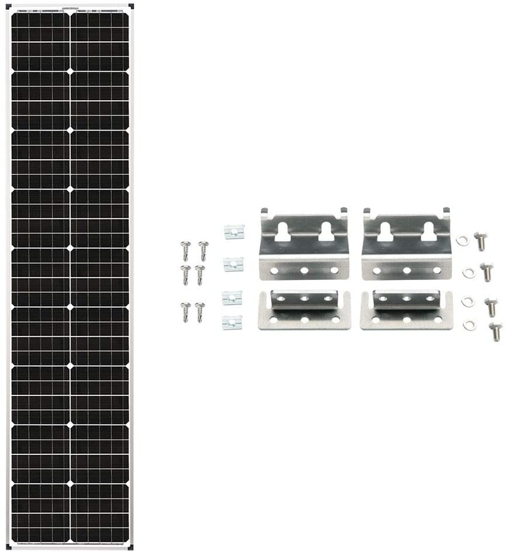 Zamp Solar Legacy Series 90-Watt “Long” Roof Mount Solar Panel Expansion Kit for