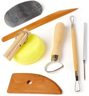 Jack Richeson & Co. Beginners Pottery Tool Kit - 8 Piece Set - New 