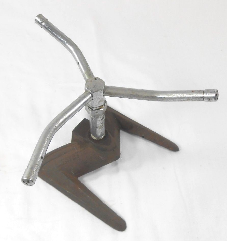 Vintage Lafayette Sprinkler Mid Century Mod Garden Decor WORKS! Art Deco Look
