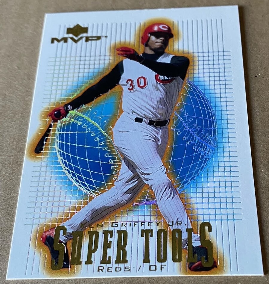 KEN GRIFFEY JR. HOF 2001 UPPER DECK MVP SUPER TOOLS Card #ST1 NM
