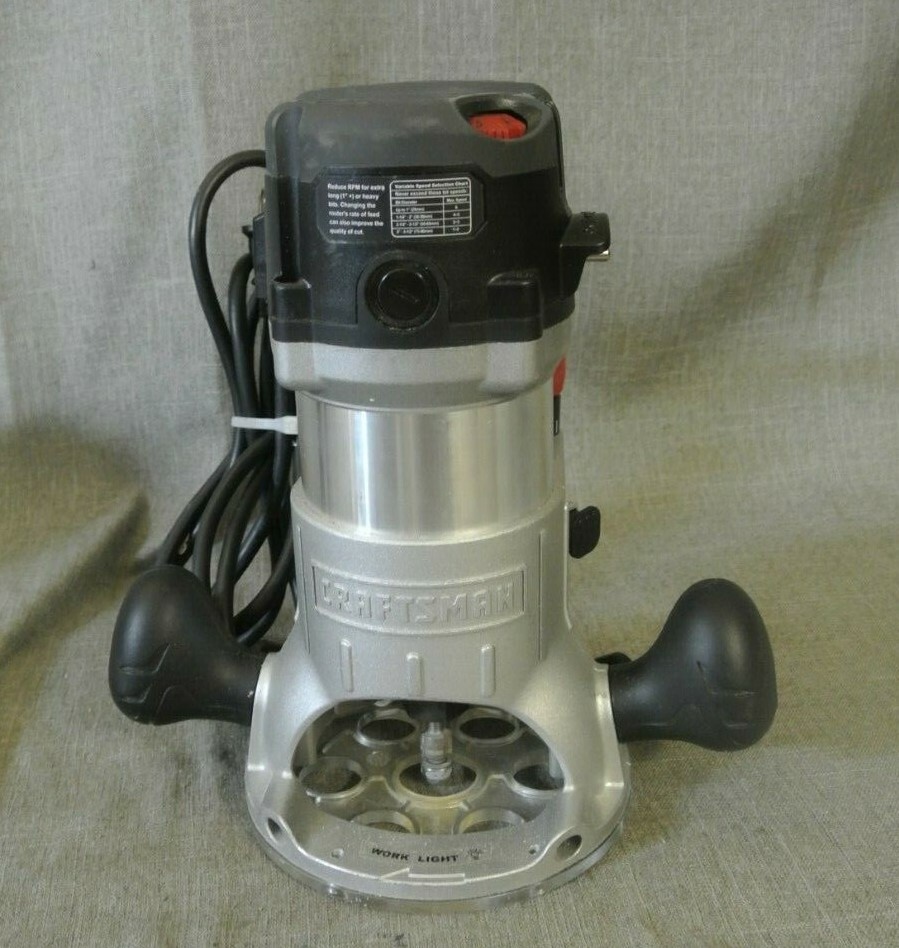 CRAFTSMAN 320.27683 ROUTER COMBO SET IN BLACK BAG (122102-1 NW)