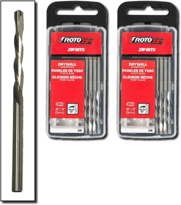 Roto-Zip 1/8'' Guide Point Drywall Router Bits for Cutout Tools (16-Pack)