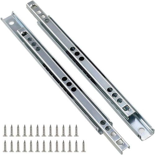 Yoohey Metal 7.2 inch Drawer Slides, Ball Bearing Two Way Slide 7.2" - 1Pair