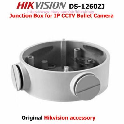 Hikvision DS-1260ZJ Junction Box for IP Bullet Camera e.g. DS-2CD2T87G2P-LSU/SL