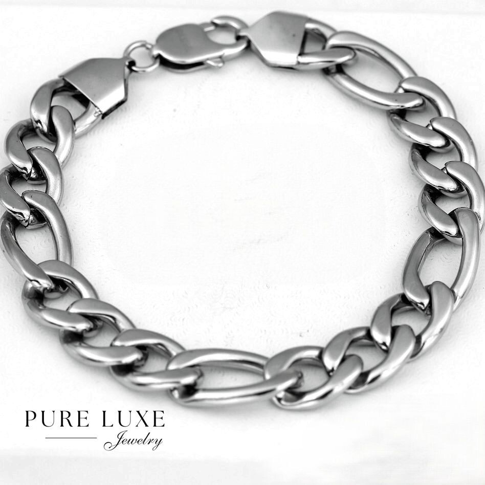 アクセサリー vintage Figaro chin charm bracelet Vintage Figaro Chain Link Sterling Silver Charm Bracelet | eBay