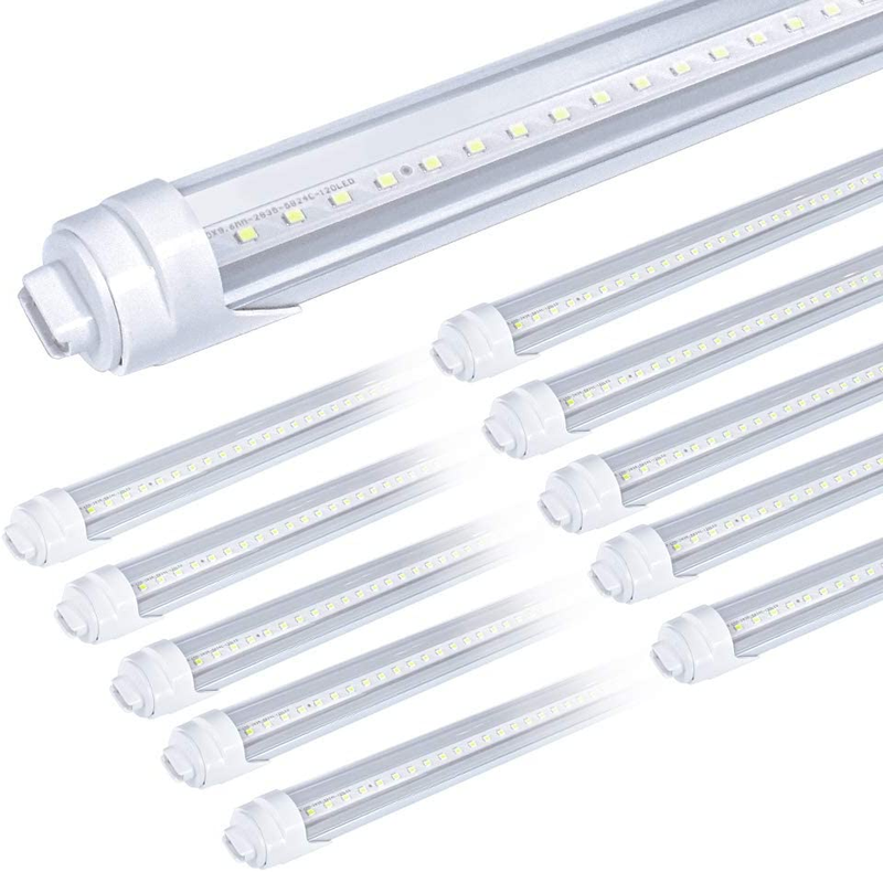 8Ft R17D LED Tube Light, F96T12 HO 8 Foot Led Bulbs, 96'' 8Ft Led Shop Light to