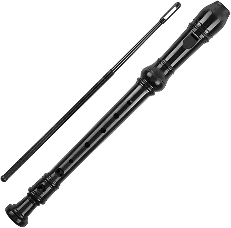 Descant Flauta Recorder 8 Hole Abs Clarinet German Style Tre