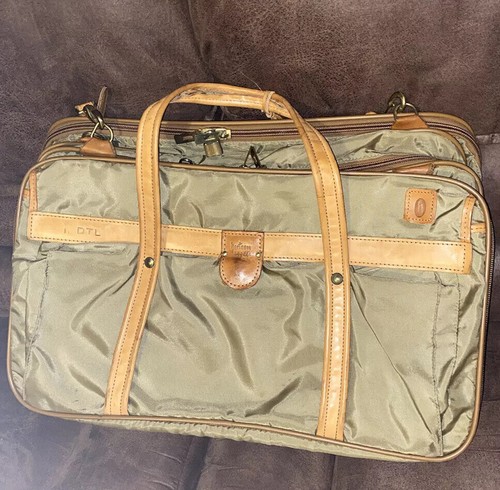 Hartmann Nylon & Leather 20 x 12 Soft side Carry-on Suitcase