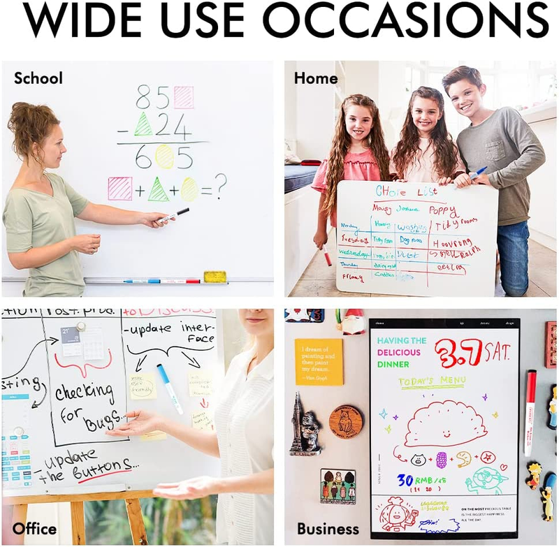 Dry Erase Markers,  90 Bulk Pack 15 Colors Magnetic Whiteboard Markers with Eras