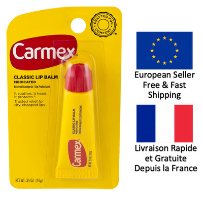 Baume à lèvre Carmex Classic Lip Balm stick Hydratant 10g USA
